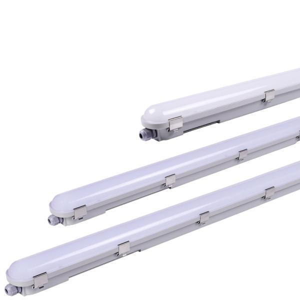 Buy cheap Commercial 5FT Parking LED Linear Tri proof Suspended IP66 Vapor Tight Light Fixture 2kg from wholesalers