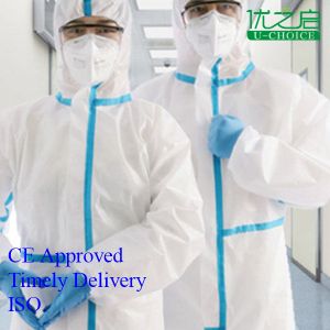 Buy cheap Non Woven Disposable Protective Coverall Lightweight For Hospital / Working product