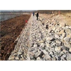 Buy cheap Eco Friendly Metal Gabion Baskets Silver Galvanized / PVC Coated from wholesalers