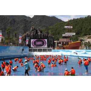 Buy cheap Attractive Water Park Wave Pool / Aqua Park Wave Pool Equipment from wholesalers