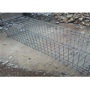 Wire Diameter 3mm HDG SGS Gabion Stone Baskets