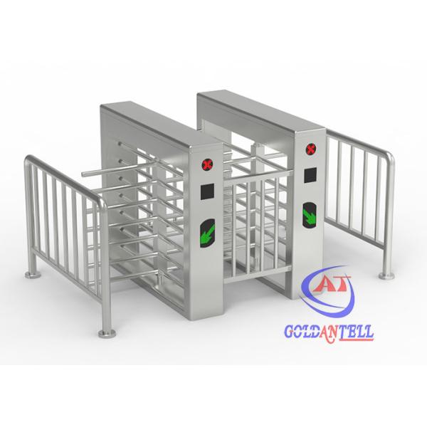 Quality SS316 RS485 Biometric Pedestrian Turnstile Gate For Airport for sale