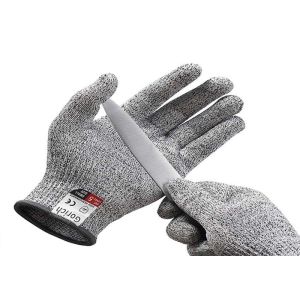 Buy cheap Hppe Liner Cut Proof Work Gloves , Cut Level 5 Safety Gloves For Vegetables Cutting from wholesalers