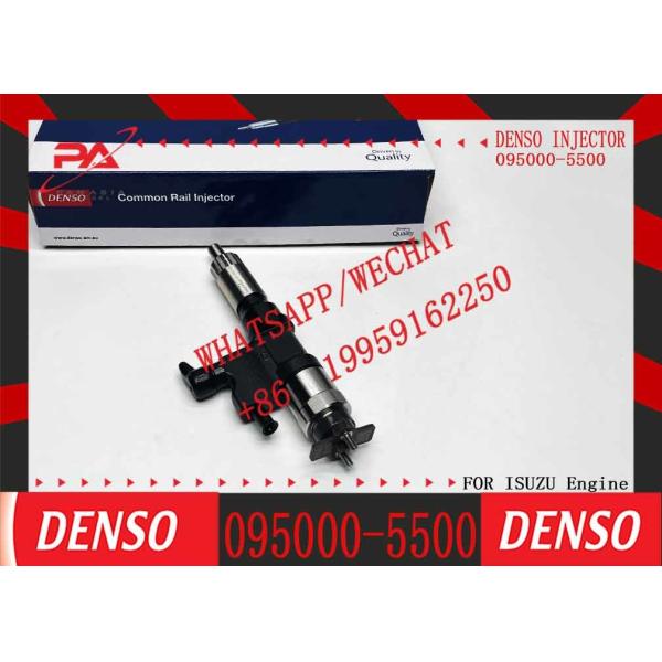 Diesel fuel common rail injector 095000-5500/095000-5471/095000-0660/095000-8901/095000-8903 for lSUZU 4HK1/4HL1/6HL1
