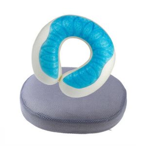 Relax Reversible Cooling 7cm Gel Memory Foam Pillow