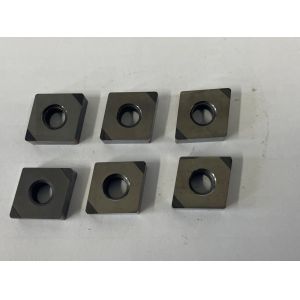 Super Hard PCD CBN Turning Insert Wear Resistance For CNC Machine