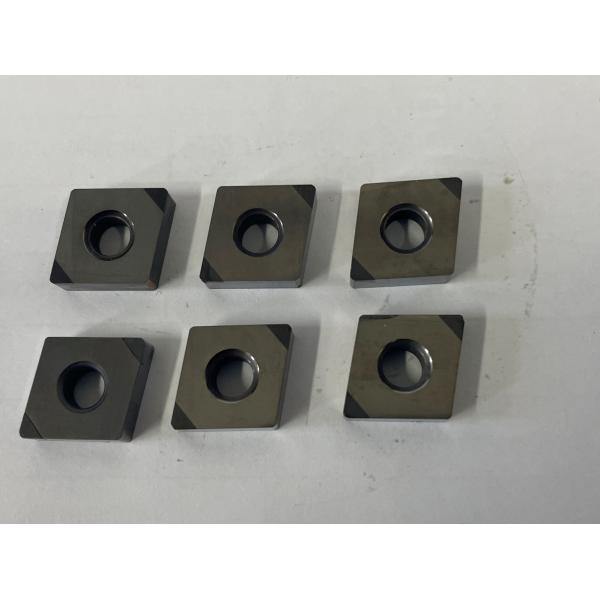 Super Hard PCD CBN Turning Insert Wear Resistance For CNC Machine
