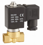 Buy cheap Brass Two Way Direct Acting 1/8＂Solenoid Valve , Diaphragm Fast Acting Solenoid Valve from wholesalers