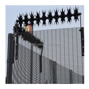 China Modern Stylish Iron Garden Security Fence 358 Anti-Climb Malaysia Clear Vu Mesh Fence on sale