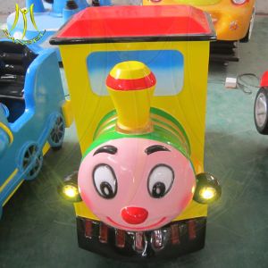 Hansel wholesale indoor coin operated train kiddie rides kids game machine