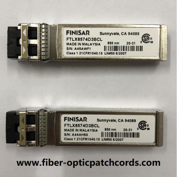 Buy cheap FINISAR FTLX8574D3BCL SFP Optical Transceiver 850nm 400m Multimode Datacom from wholesalers