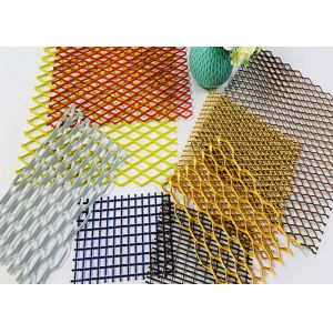 Buy cheap PVDF 120mm Expanded Metal Wire Mesh Aluminium Diamond Mesh Bunnings from wholesalers