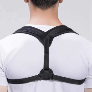 Buy cheap Custom Logo Adjustable Upper Back Support Correction Belt Clavicle Shoulder Back Brace Posture Corrector for Men and Wom from wholesalers