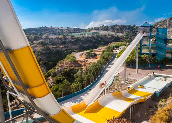 Ashland Gelcoat Fun Water Slides , Cool Water Slides Strong Reception Capacity