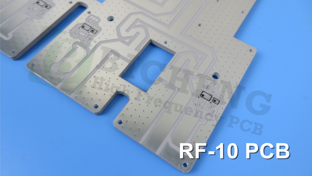Buy cheap RF-10 High Frequency material design for Double Sided PCB, Multilayer PCB, Hybrid PCB using in microstrip patch antennas from wholesalers