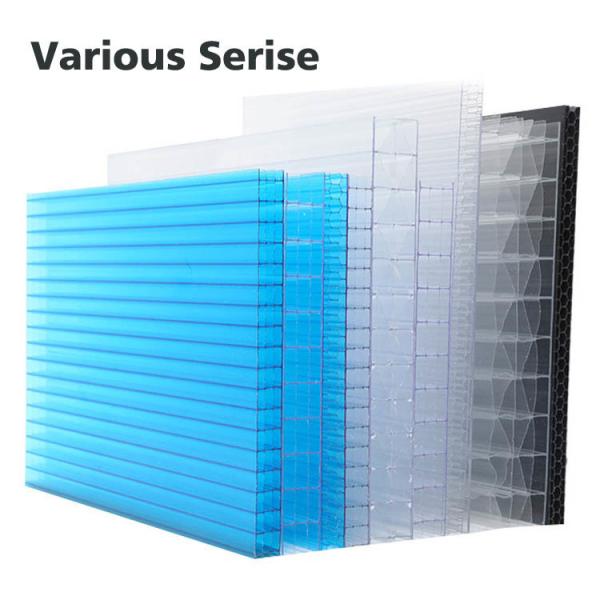2mm 4mm 6mm 8mm 10mm 12mm 14mm 16mm Cellular Multiwall Polycarbonate Hollow