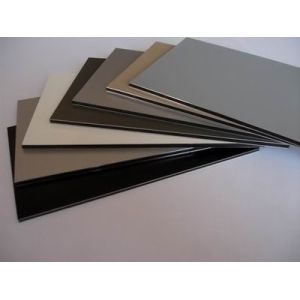 Buy cheap Fireproof High Rigidity Aluminium Composite Panels With PE / PVDFCoating 3-6mm from wholesalers