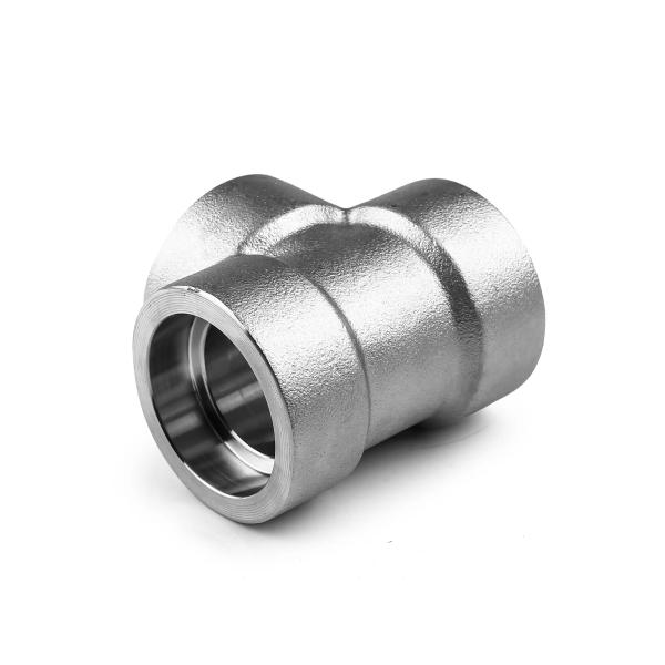 TOBO Socket Weld Fitting Forged thread tee ASME B16.11 Mss Sp-79 Forged Socket