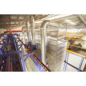 Buy cheap Electristatic Spraying Powder Coating Line For Aluminum Profiles With Standard Surface Area 400m2/T from wholesalers