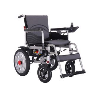 2025 Intelligent Folding Electric Wheelchair Powerful Brake Joystick Walker and