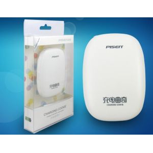 Buy cheap mini Pisen power bank with charging cable for IOS & Android, Pisen mini power bank for Iphone, Pisen mini power bank from wholesalers