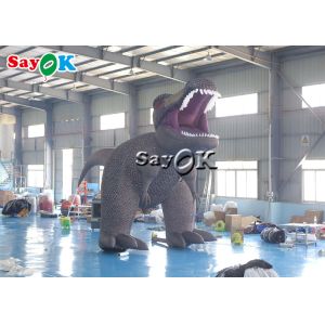 Buy cheap 5m 16ft Giant Inflatable Dinosaur Model For Halloween Exhibition from wholesalers
