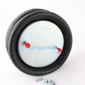 Buy cheap Triangle Double Convoluted Suspension Air Springs 6375 4514 With Bumper from wholesalers