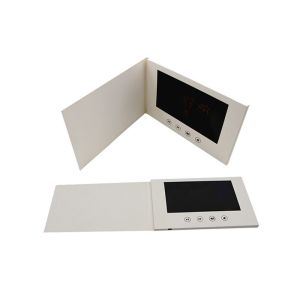 Buy cheap Advertising Invitation Bespoke Video Brochures With Rechargeable Battery from wholesalers