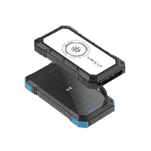 China Quick Charge Support 3A Output 22.5W Solar Power Bank for Smartphones 20000mAh on sale