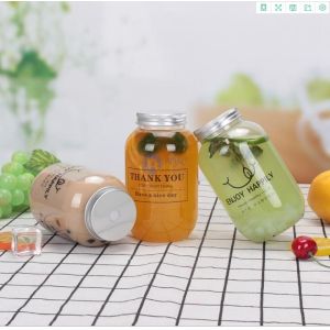 Cold Drinking BPA Free 650ml Disposable Milk Bottles