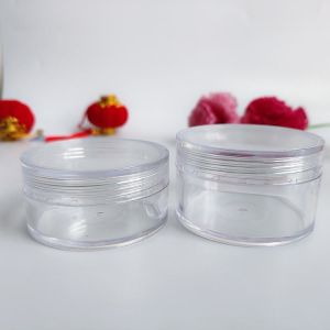 Buy cheap Smooth Surface Plastic Cosmetic Jar with Customized Logo and Pressure Sensitive Gasket from wholesalers