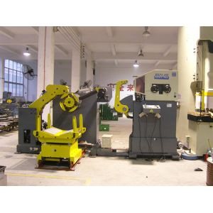 Buy cheap Material Roller Shutter Spring Steel Coil Uncoiler Machine Stamping Automation from wholesalers