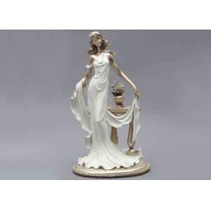 Angle Design Custom Trophy Cup Resin Material 35cm Height With Long Lifespan