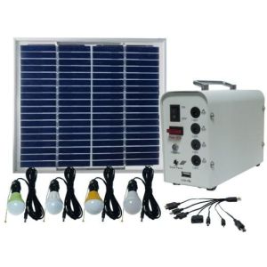 Buy cheap 10W portable solar power lighting kits, mini solar DC system with CE from wholesalers