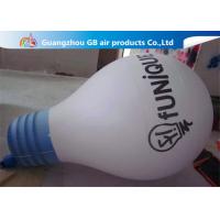 Buy cheap Stage Decorative PVC Inflatable Light Bulb Air Bubble Lamp Model Hanging Decor product