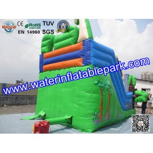 Custom Animal Inflatable Slide / Inflatable Dry Slide with Fire Resistant