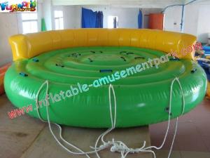 China Crazy UFO Inflatable Water Toys , Inflatable Water Towable Tube For Water Ski on sale