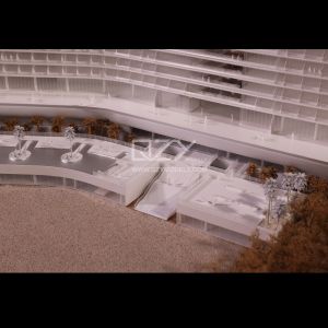 1:100 Monte Carlo Hotel Wooden Architectural Model