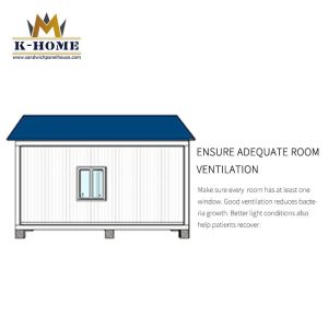 Emergency Container Hospital Fast Build Isolation Room Made In China