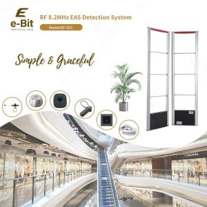 Buy cheap 1.2-1.8 Meter 8.2MHz RF EAS System Aluminum Alloy Structure Black ABS Pedestal from wholesalers