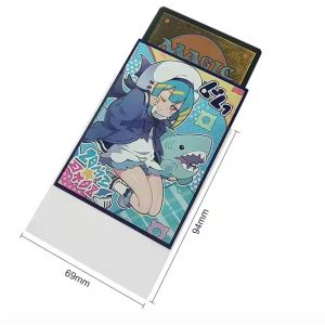 Buy cheap 69x94mm Magic Card Outer Sleeves The Third Layer Trading Deck Protector Plastic from wholesalers