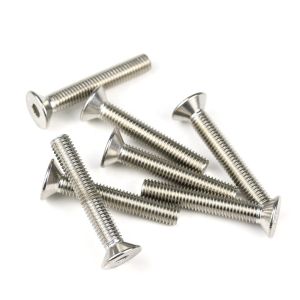 Buy cheap Stainless Steel Flat Machine Screw DIN 7991 Hex Socket Screws with Customized Support from wholesalers