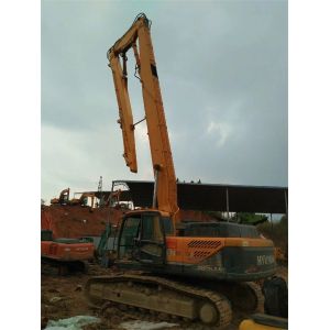 Buy cheap CE certification 23M Q355B High Reach Demolition Boom Excavator Long Reach, 385 Hyundai Long Boom Excavator from wholesalers