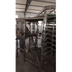 Buy cheap CE Stainless Steel Bread Spiral Conveyor Cooling Tower for Automatic Bun Loaf Baking Production Line from wholesalers