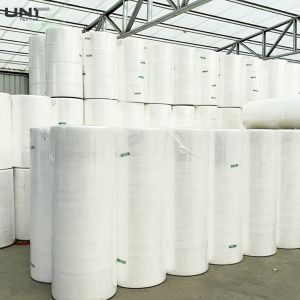 Pearl Pattern Spunlace Nonwoven Fabric Polyester / Viscose Eco Friendly