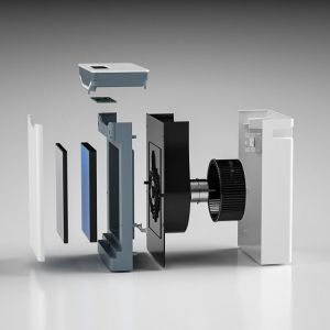 Buy cheap Particulate CADR 380 M³/H Hepa Air Purifier Kitchen Humidifier from wholesalers