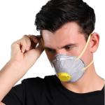Buy cheap Head Wearing Ffp2 Cup Mask Anti Haze Convenient With Breathing Valve from wholesalers