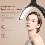 Buy cheap 60 W Lash LED Half Moon Light With Stand Phone Holder For Makeup Eyebrow Tattoo Half Ring Lamp from wholesalers