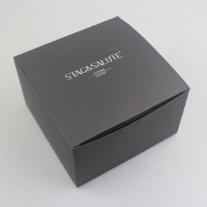 Square Cheap Cardboard Hat Box with Clear Window and 1-3 Days Sample Time for