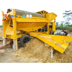 Buy cheap Alluvial 2000*2200MM Mini Gold Wash Plant Small Trommel from wholesalers